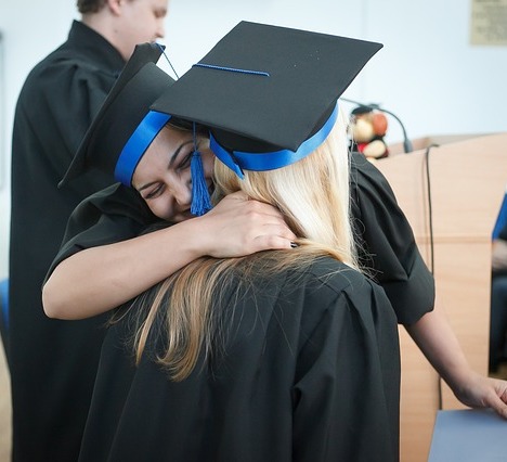 Graduation Hug